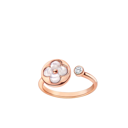 [Star Jewelry]SUN 1 DIAMOND PINK MOP RING