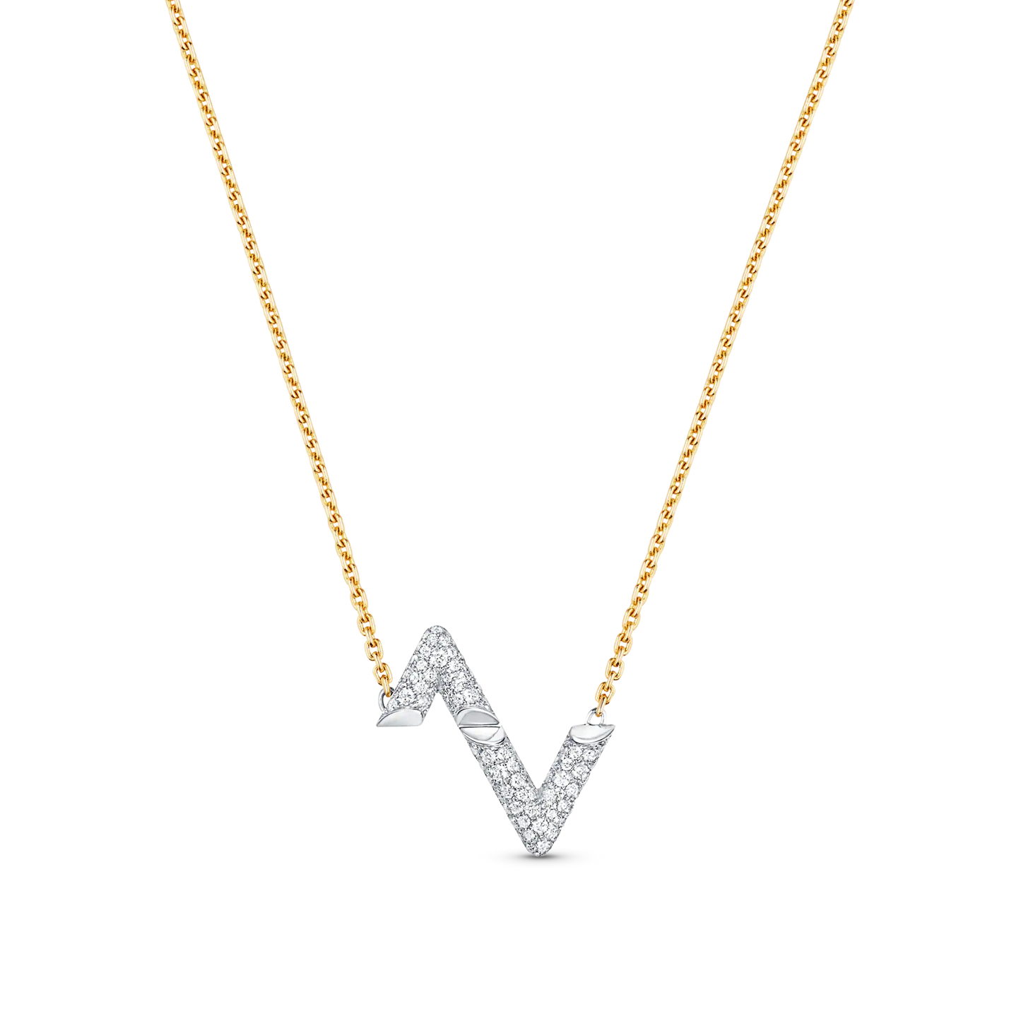 [Star Jewelry]VOLT SILVER DIAMOND PEDANT NECKLACE