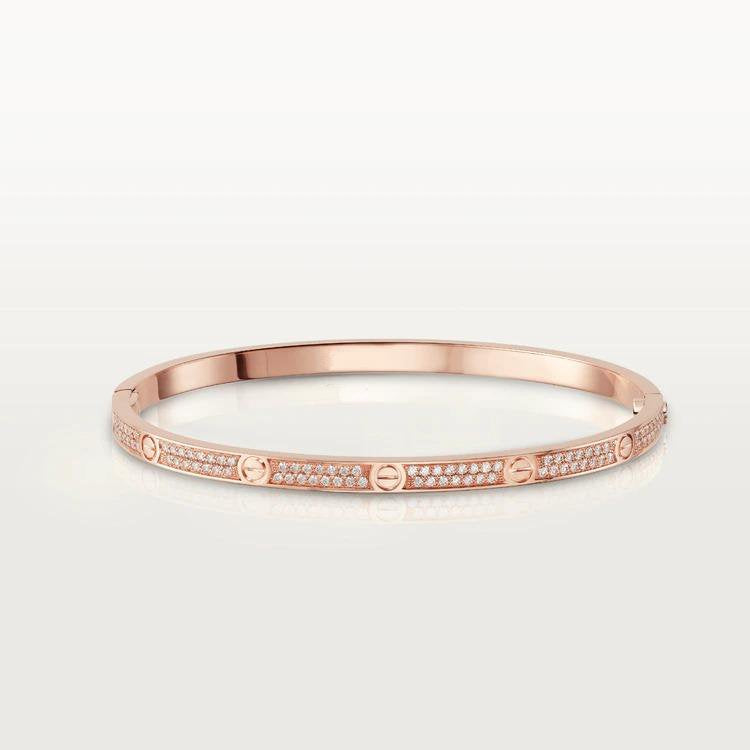 [Star Jewelry]LOVE BRACELET 3.65MM DIAMOND-PAVED