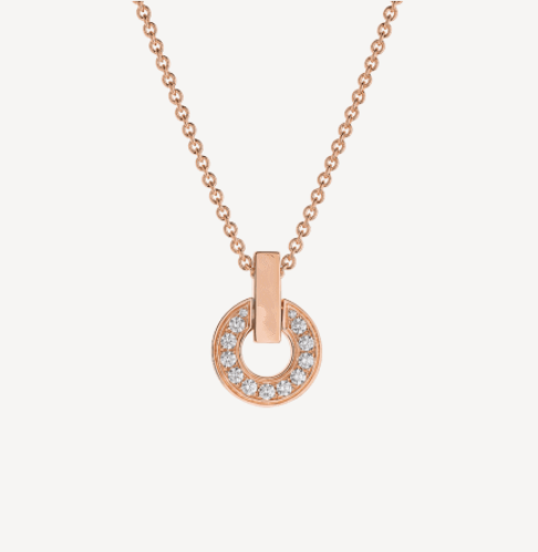 [Star Jewelry]GARI NECKLACE PINK GOLD DIAMOND