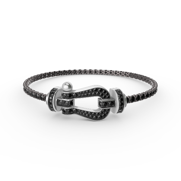 [Star Jewelry]FORCE  LARGE HORSESHOE FULL DIAMOND TENNIS BRACELET